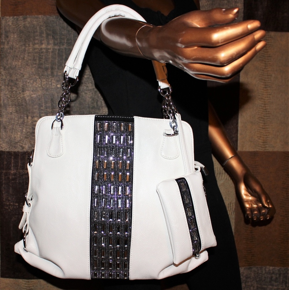 Gem Accented Handbag
